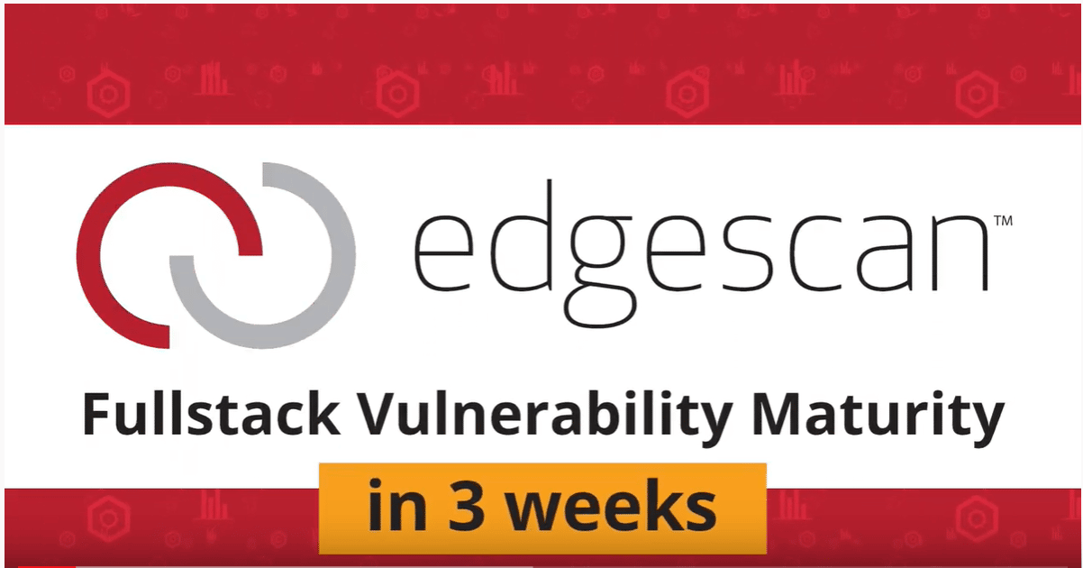 Three Weeks to Vulnerability Management Maturity