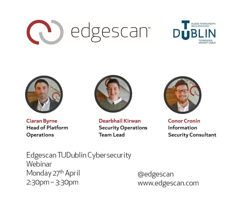 Webinar – Edgescan Workshop with TUDublin