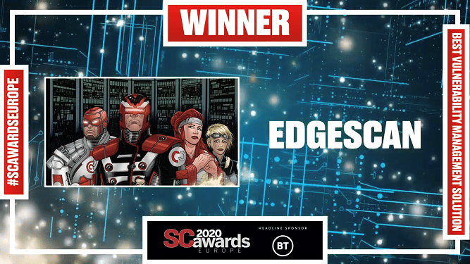 Edgescan Wins Best Vulnerability Management Solution at SC Awards Europe
