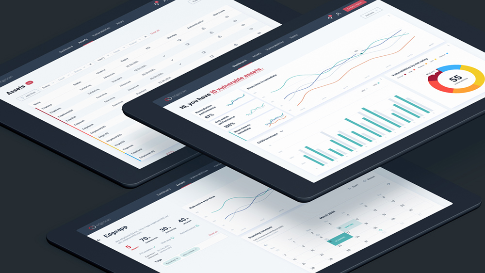 Edgescan Platform - Screenshots Floating