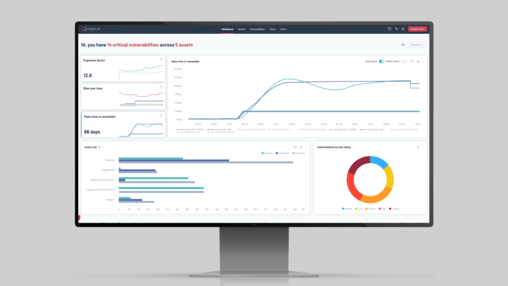 Cybersecurity Platform | Edgescan new Front User Interface