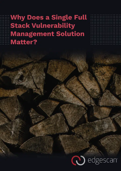 Single Full-Stack Vulnerability Management Solution