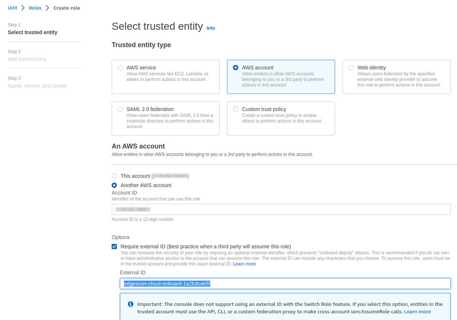 Select trusted entity - AWS Setup