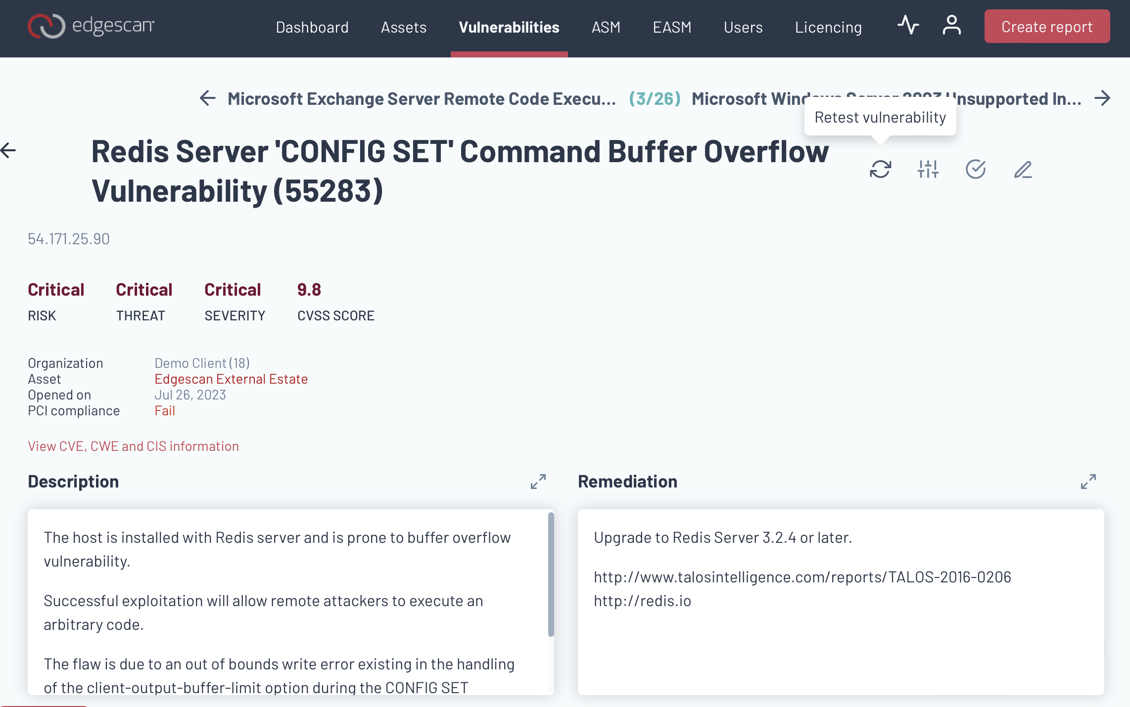 Redis Server Config Set